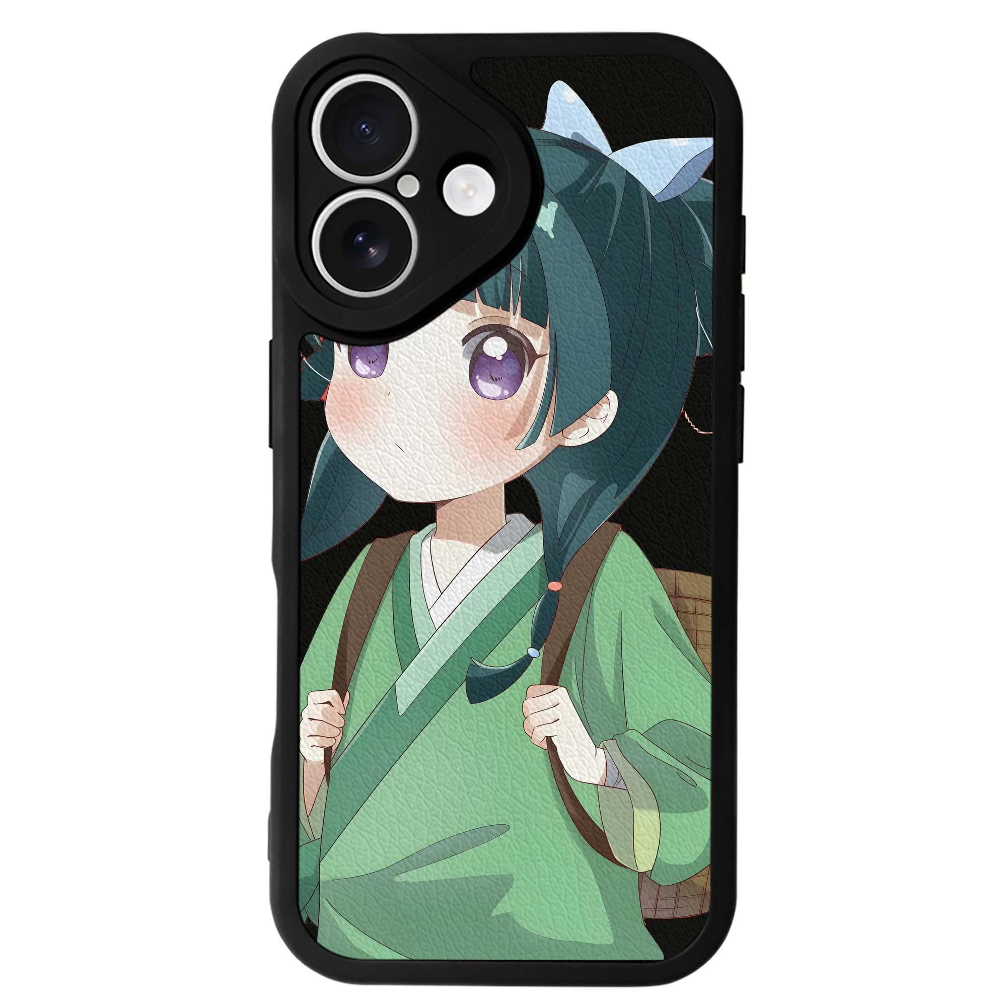 （画像用） 薬屋のひとりごと The Apothecary Diaries 【iPhone 16シリーズ対応】シリコンスマホケース（レザー調） 材質：シリコン